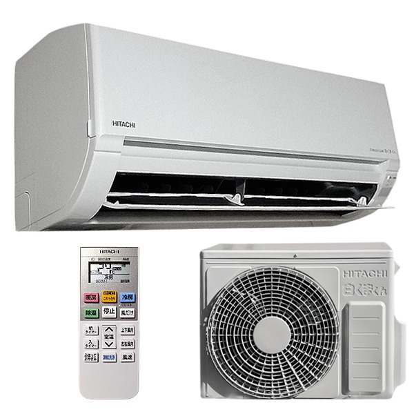 HITACHI
エアコン 白くまくん DBKシリーズ RAS-D36LBK-W