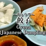 餃子 ～ギョウザ～　Gyoza (Japanese dumplings)