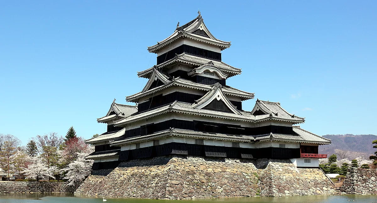 松本城,Matsumoto Castle,マツモトジョウ,長野県,Nagano Prefecture,桜,Sakura