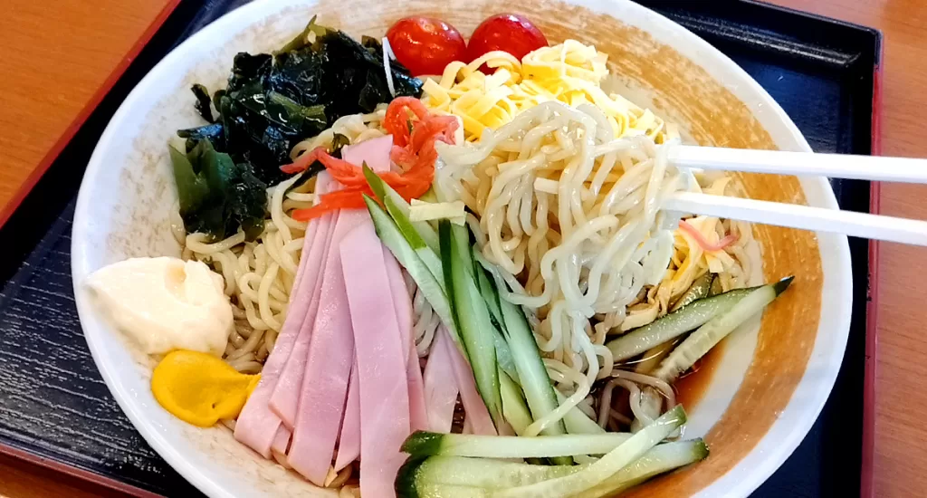 yamada,udon,山田うどん,chilled,冷やし中華