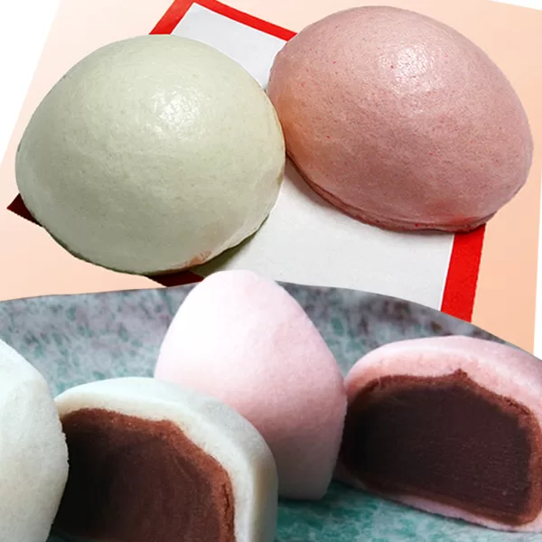 紅白饅頭,Red,white,manju,まんじゅう